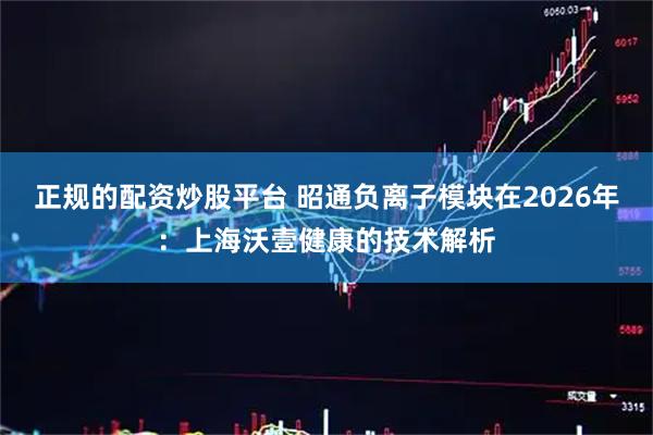 正规的配资炒股平台 昭通负离子模块在2026年：上海沃壹健康的技术解析